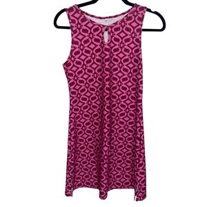 Nuu Muu Dress Womens Small Keyhole Athletic Fitness Stretchy Boho Outdoor USA
